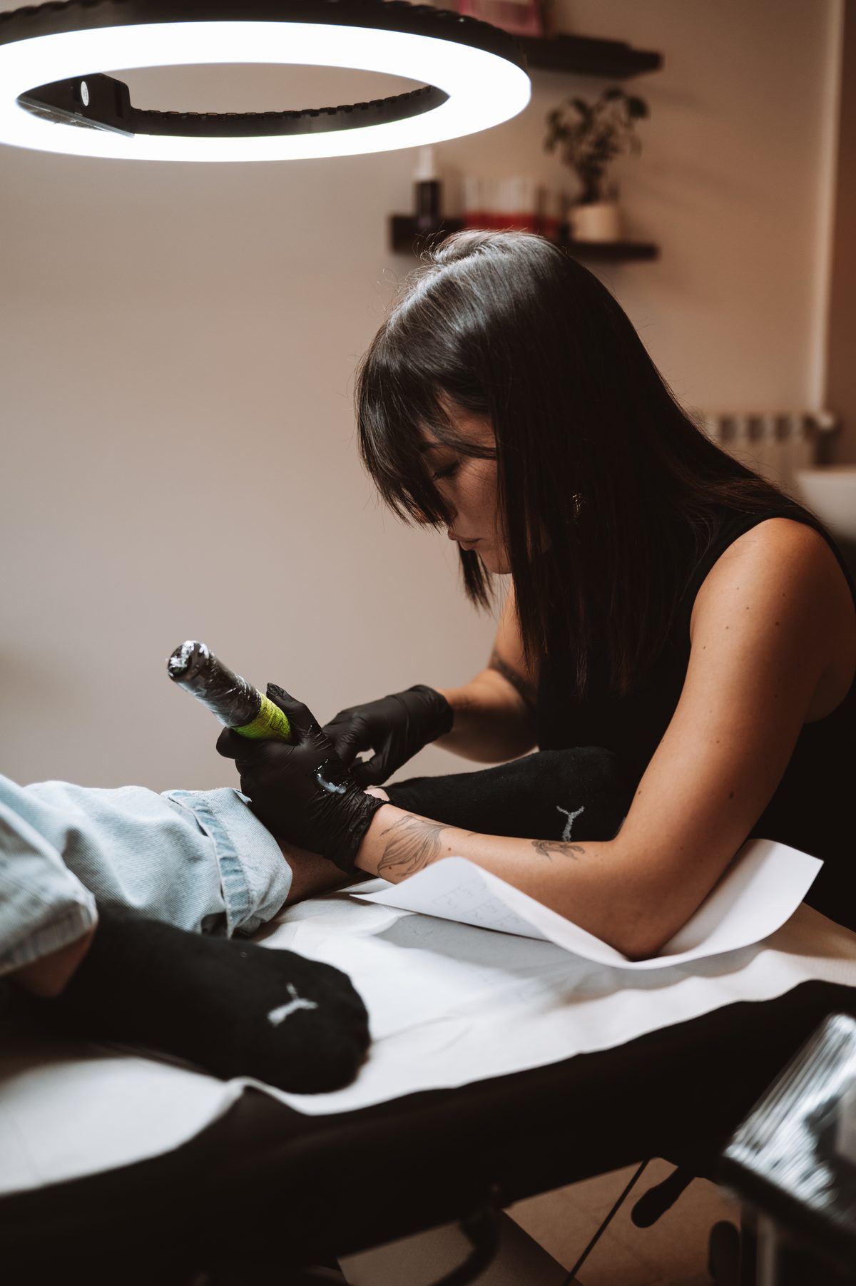 Alice Paoletti al lavoro